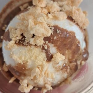 Œuf à la neige au chocolat responsable